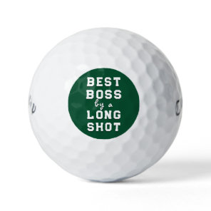 Best Boss Gift Golf Balls