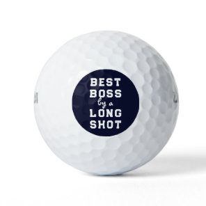 Best Boss Humor Golf Balls