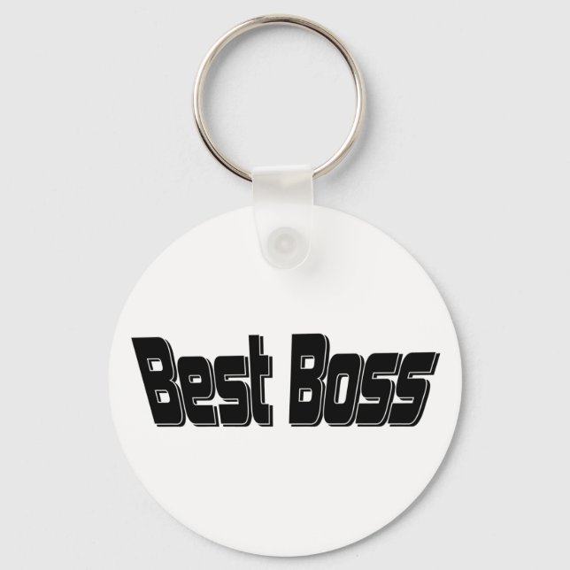 Best Boss Keychain (Front)