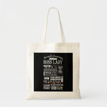 best Boss lady bag, customise with name Tote Bag