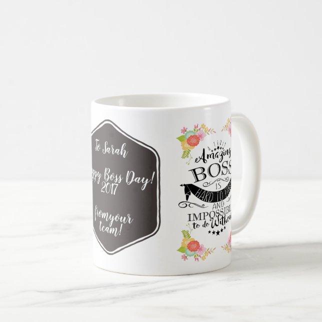 Thank You Boss - Boss Gag Gift - Best Boss Ever Mug - Funny Gifts For Boss  - Best Boss Mug - Best Boss Coffee Mug - Boss Mug - Christmas Cup