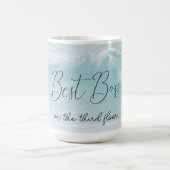 Best Boss Ocean Wave custom Bosses Gift Coffee Mug (Center)