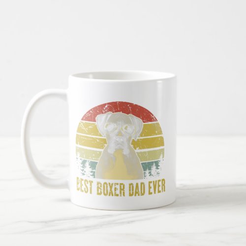 best boxer dad ever boxer dog lover  coffee mug
