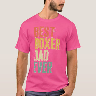 Best Boxer Dad Ever Dog Lover Fathers Day Shirt