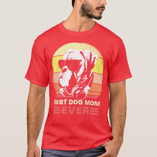 Best Boxer Dog Dad Ever White T_Shirt