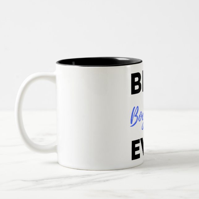 Best Boyfriend Ever Black Two-Tone Coffee Mug (Left)