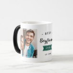 Best Boyfriend Ever Coolest Bae Couple Photo Color Morph Mug<br><div class="desc">Personalized photo mug "Best Boyfriend Ever" - great for an anniversary,  birthday,  or another occasion. You can give the cup as a gift by itself or fill it with some small goodies your boyfriend would love and take it to the next level.</div>