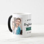 Best Boyfriend Ever Coolest Bae Couple Photo Magic Mug<br><div class="desc">Personalized photo mug "Best Boyfriend Ever" - great for an anniversary,  birthday,  or another occasion. You can give the cup as a gift by itself or fill it with some small goodies your boyfriend would love and take it to the next level.</div>