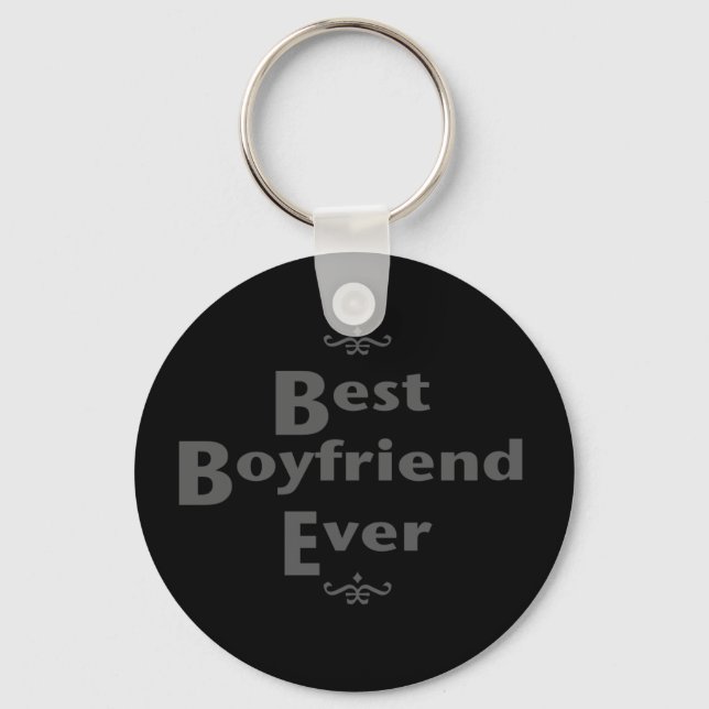 Best boyfriend ever keychain (Front)