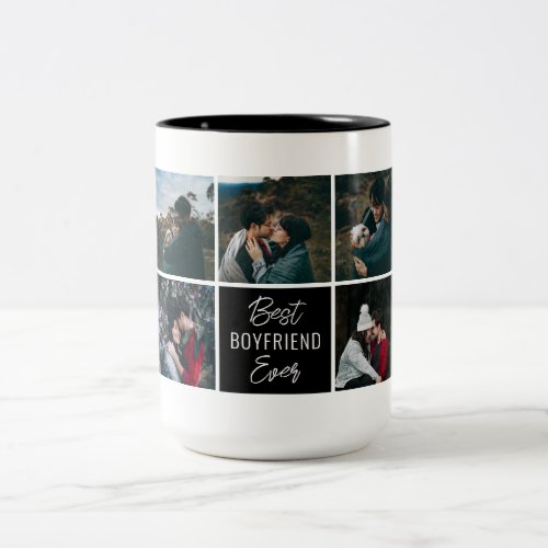 Best Boyfriend Ever Personalized Photo Coffee Mug