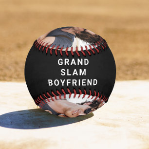 Best Boyfriend Ever Photo Black Baseball