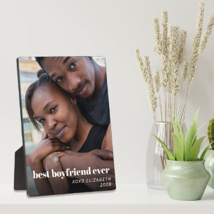 Best Boyfriend Ever Photo Plaque