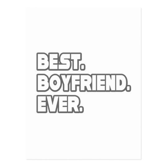 Best Boyfriend Ever Postcard
