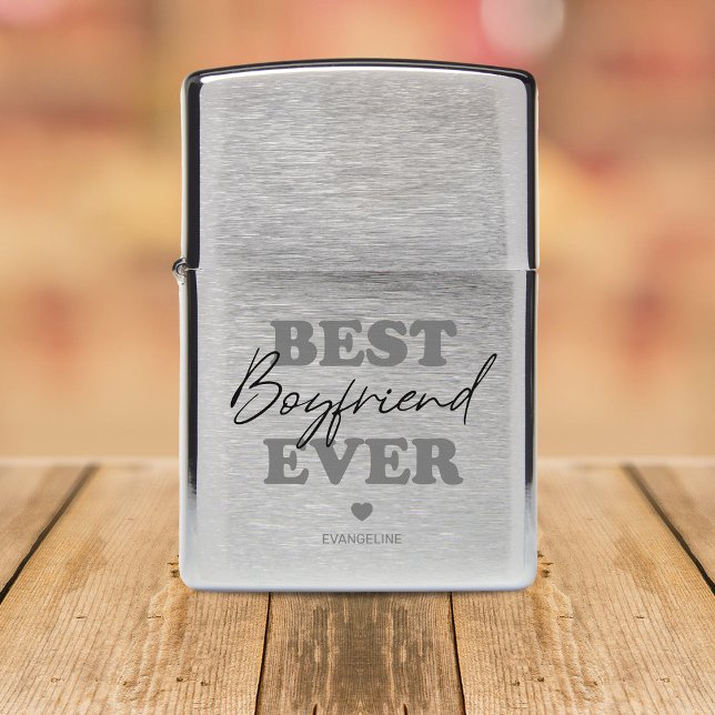 Best Boyfriend Ever Zippo Lighter (Creator Uploaded)