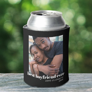 Best Boyfriend Photo Can Cooler