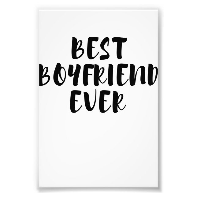 Best boyfriend photo print (Front)