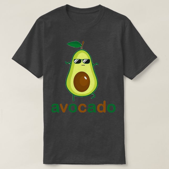 Best Boys Girls Limited Edition Avocado Cute Photo T-Shirt (Design Front)