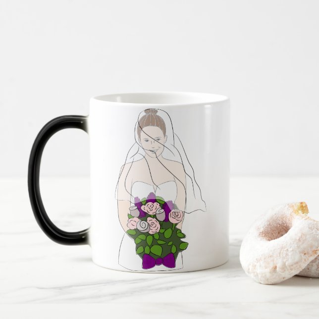 Best Bride Ever Color Morph Mug (With Donut)