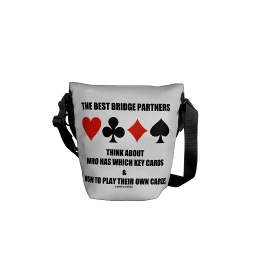 Best Bridge Partners Think About Who Has Which Key Messenger Bag (Back)