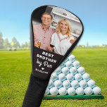 Best BROTHER By Par Birthday Custom Photo Golf Head Cover<br><div class="desc">Best Brother By Par ...  Customize these custom photo golf head covers with your favorite photo and name. 
Great gift to all golfers and golf lovers ! COPYRIGHT © 2020 Judy Burrows,  Black Dog Art - All Rights Reserved . Best BROTHER By Par Birthday Custom Photo Golf Head Cover</div>