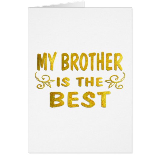 Best Brother Cards (Front)