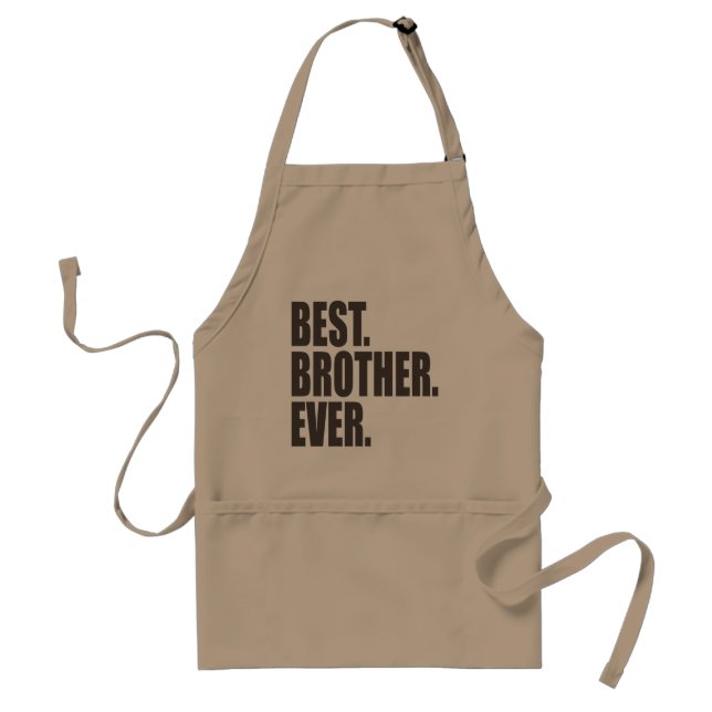 Best. Brother. Ever. Adult Apron (Front)