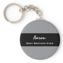 Best Brother Ever Gray and Black Custom Name Z13