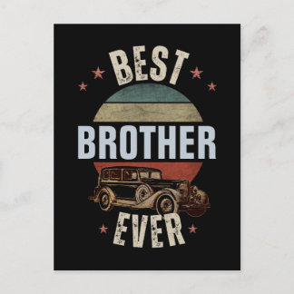 BEST BROTHER EVER POSTCARD