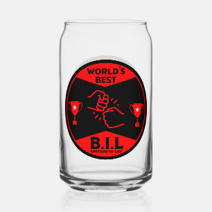 Best Brother-In-Law Can Glass