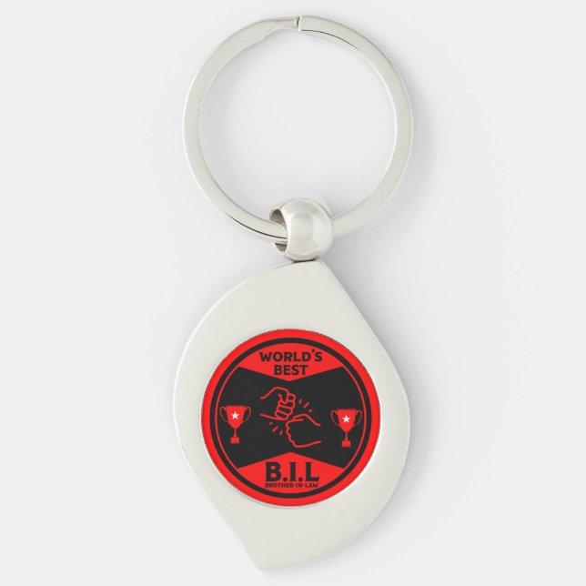 Best Brother-In-Law Keychain (Front)