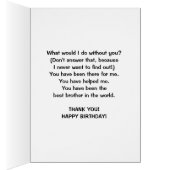 Best Brother in the World Birthday (Inside (Right))