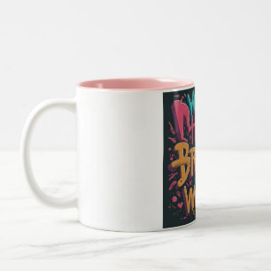 Best Brother in the World Two-Tone Coffee Mug