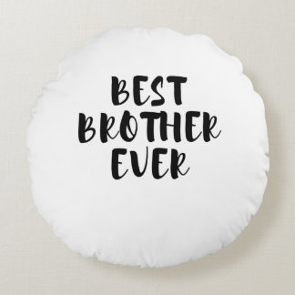 Best brother round pillow