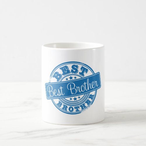 Best Brother _rubber stamp effect_ Coffee Mug