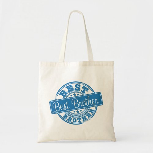 Best Brother _rubber stamp effect_ Tote Bag