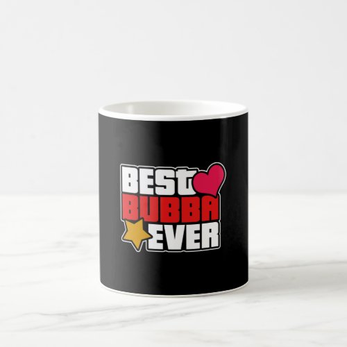 Best Bubba Ever Vintage Brother Design Sibling Coffee Mug