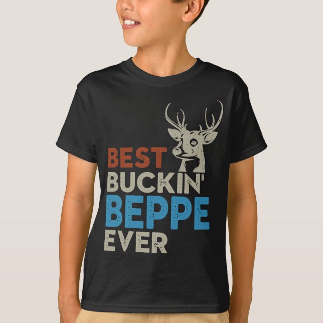 Best Buckin Beppe Shirt, Hoodie Stunning Design T-Shirt (Front)