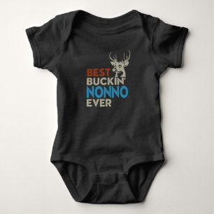 Best Buckin NONNO Shirt, Hoodie Stunning Design Baby Bodysuit