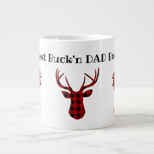 Best Buck'n Dad Ever Giant Coffee Mug