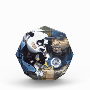 Best Buddie Panda Love Acrylic Award