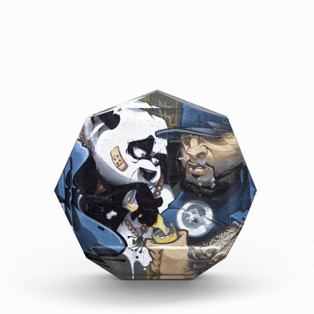 Best Buddie Panda Love Acrylic Award (Front)