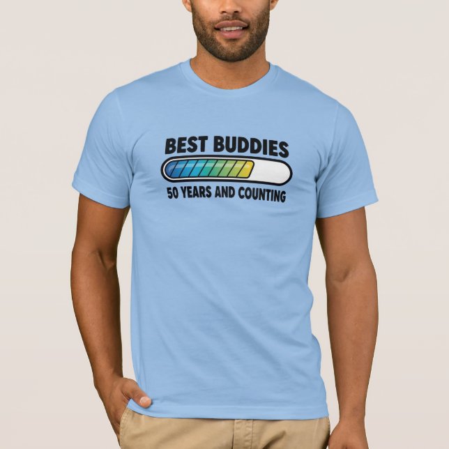 Best Buddies 50 Years and Counting T-Shirt (Front)