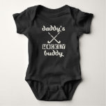 Best Buddies Daddy&#39;s Hockey Buddy Baby Bodysuit at Zazzle