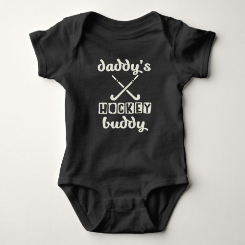 best buddies daddys hockey buddy baby bodysuit