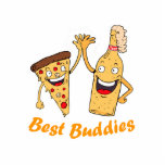 Best Buddies Pizza and Beer Cutout<br><div class="desc">Best Buddies Pizza and Beer</div>