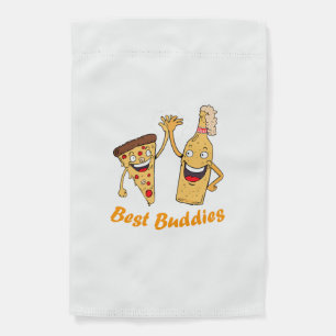 Best Buddies Pizza and Beer Garden Flag