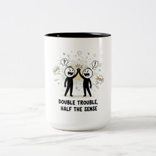 Best Buddies Since 1996 Design Two-Tone Coffee Mug