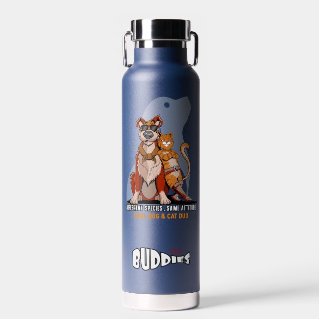 Best Buddy (2) | Thor Copper Vacuum Insulated Water Bottle (Front)