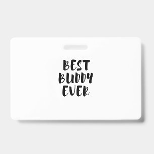best Buddy Badge