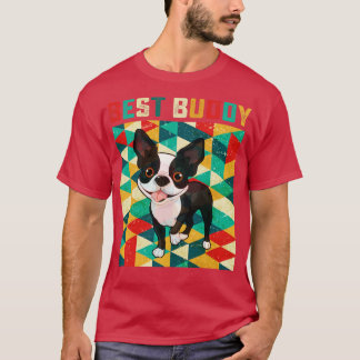 Best Buddy Boston Terriers T-Shirt
